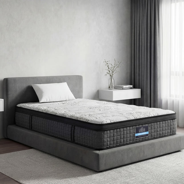 Giselle Bedding 34cm Mattress 9 Zone Latex Foam King Single.