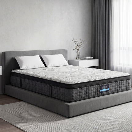 Giselle Bedding 34cm Mattress 9 Zone Latex Foam Queen.