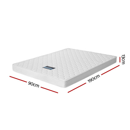 Giselle Bedding 13cm Mattress Tight Top Single.