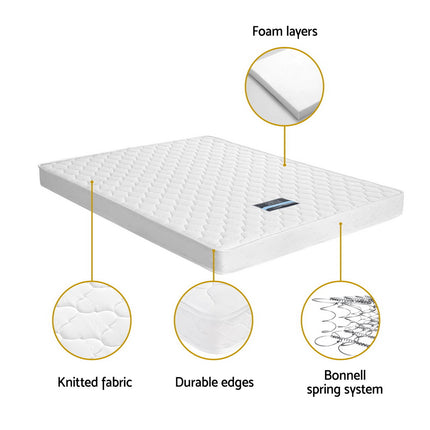 Giselle Bedding 13cm Mattress Tight Top Single.