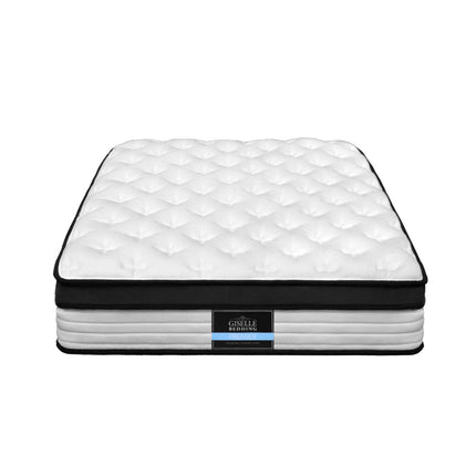 Giselle Bedding 31cm Mattress Euro Top King Single.