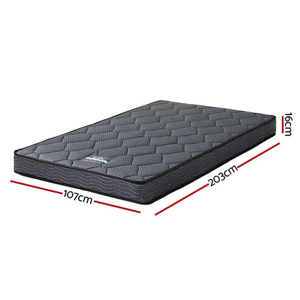16cm Mattress Giselle Bonnell Spring King Single.