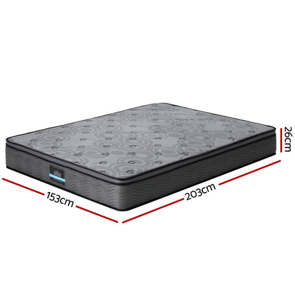 26cm Mattress Bed Giselle Queen.