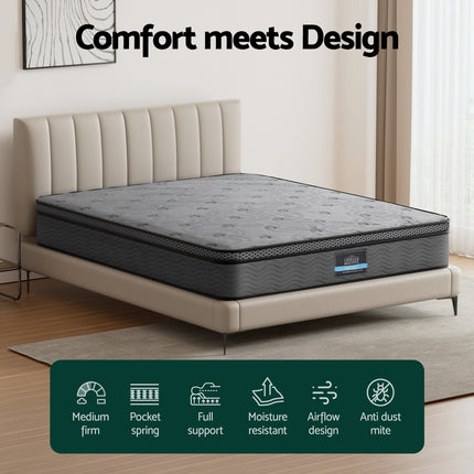 26cm Mattress Bed Giselle Queen.