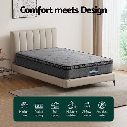 26cm Mattress Bed Giselle Single.