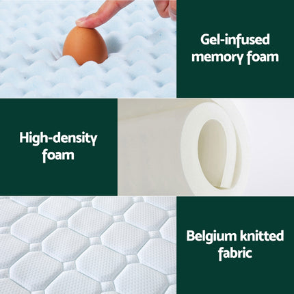Giselle Mattress Cool Gel Foam 25cm King.