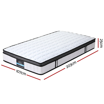 Giselle Mattress Cool Gel Foam 25cm King Single.