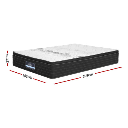 Giselle Bedding 32cm Mattress Extra Firm King.