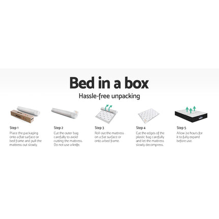 Giselle Bedding 32cm Mattress Extra Firm King.