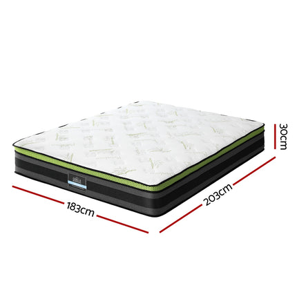 Giselle Mattress Cool Gel Foam 30cm King.