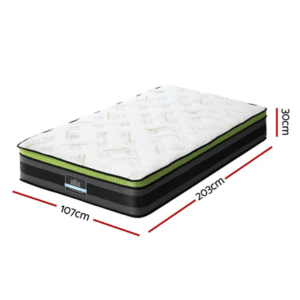 Giselle Mattress Cool Gel Foam 30cm King Single.