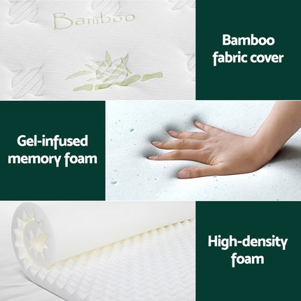 Giselle Mattress Cool Gel Foam 30cm Queen.