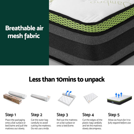 Giselle Mattress Cool Gel Foam 30cm Single.