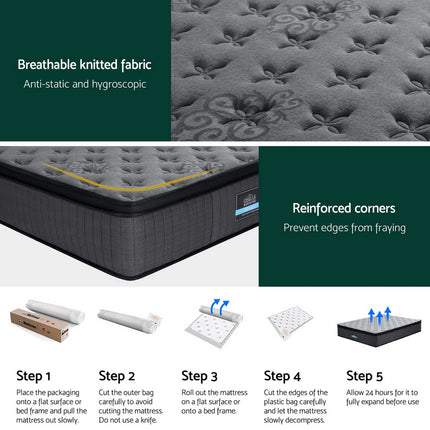 Bed Mattress Giselle 34cm Queen.