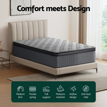 Bed Mattress Giselle 34cm Single.