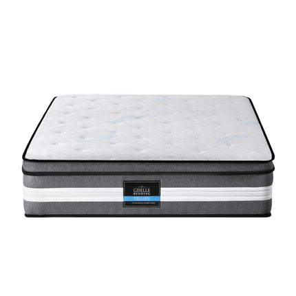 Giselle Bedding 30cm Mattress Gel Foam Pocket Spring Single.