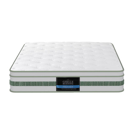 20cm Giselle Mattress Single Green Tea Mattresses.