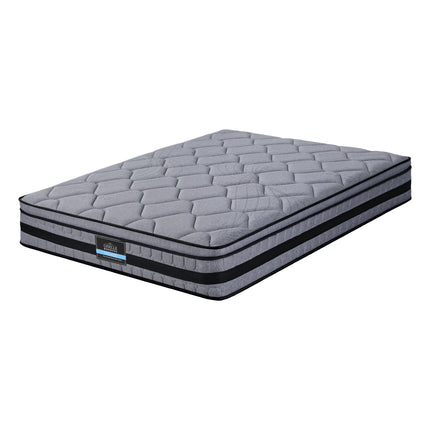 Giselle Bedding 34cm King Mattress Hybrid, Pocket Spring Bed Mattress.