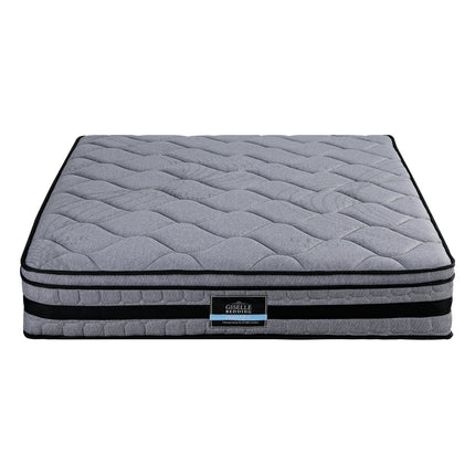 Giselle Bedding 34cm King Mattress Hybrid, Pocket Spring Bed Mattress.