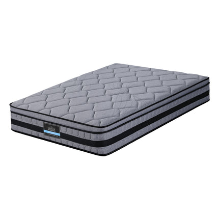 Giselle Bedding 34cm King Single Mattress Hybrid, Pocket Spring Bed Mattress.