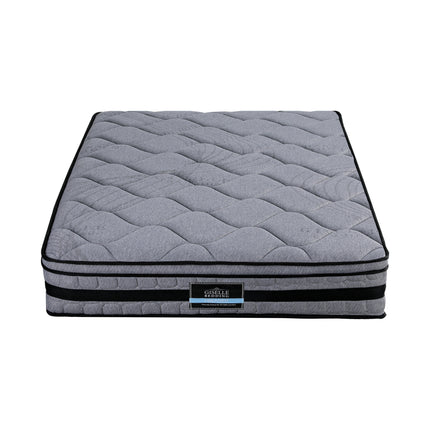 Giselle Bedding 34cm King Single Mattress Hybrid, Pocket Spring Bed Mattress.