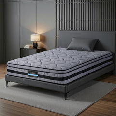 Giselle Bedding 34cm Single Mattress Hybrid, Pocket Spring Bed Mattress.