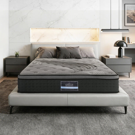 Giselle Bedding 34cm Mattress Bamboo Cover Queen.