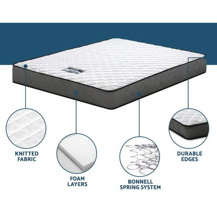 Giselle Bedding 16cm Mattress Tight Top Double.