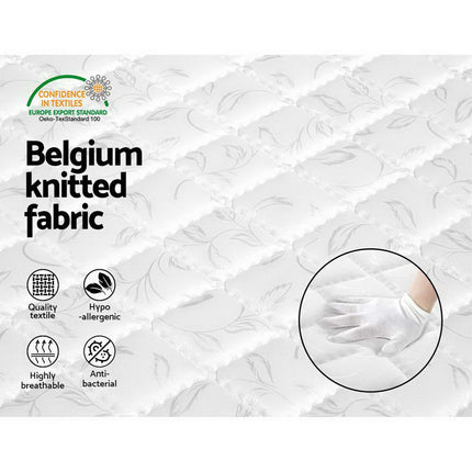 Giselle Bedding 16cm Mattress Tight Top King Single.