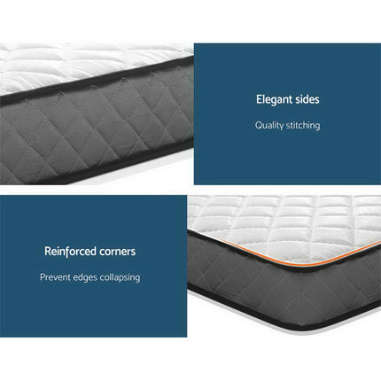 Giselle Bedding 16cm Mattress Tight Top King Single.