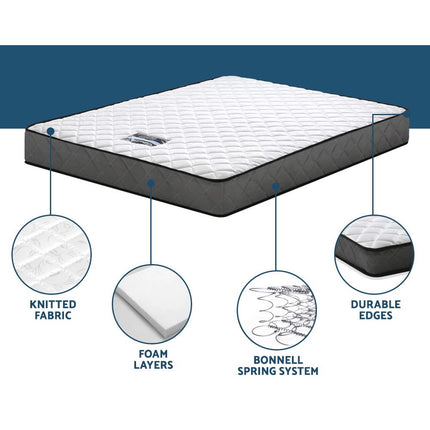 Giselle Bedding 16cm Mattress Tight Top Queen.