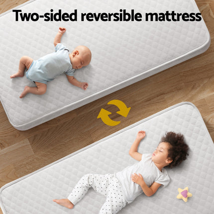 Giselle Baby Cot Mattress Spring Foam.