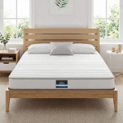 Giselle Double Mattress 20cm with Reinforced Edge Support Egg-Crate Foam.