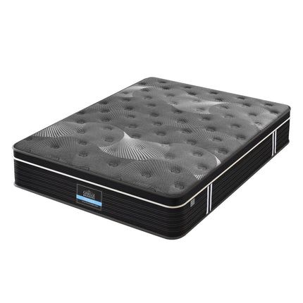 Giselle Bedding Double Mattress 35cm Euro Top with Graphene Cooling Comfort Medium Firm.