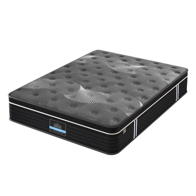 Giselle Bedding King Mattress 35cm Euro Top with Graphene Cooling Comfort Medium Firm.