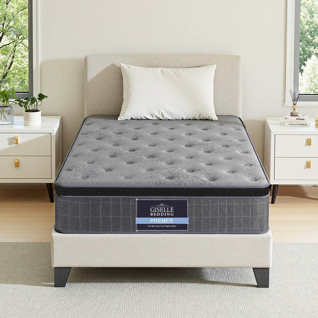 26cm Giselle Mattress Single Latex Foam Mattresses.