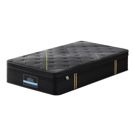 35cm Giselle Mattress King Single Bed Bamboo Pocket Firm Foam.