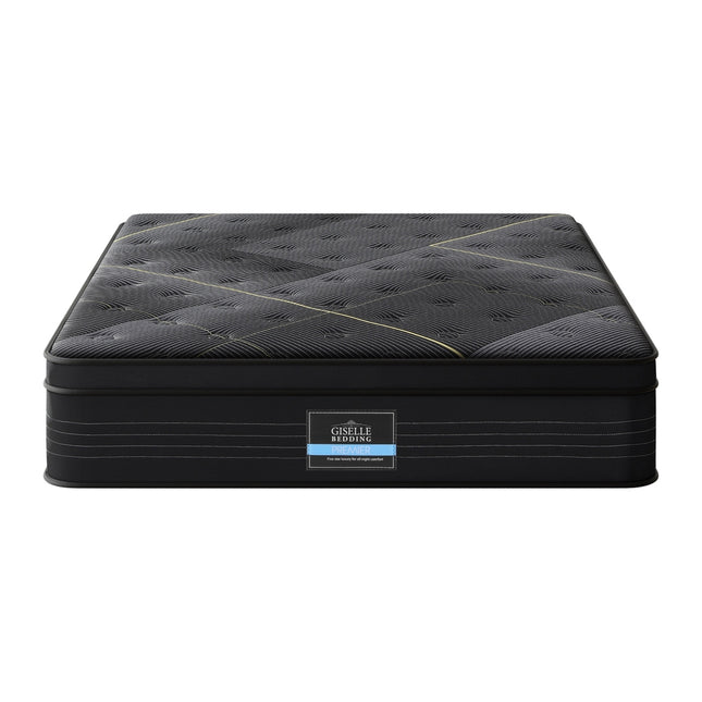 35cm Giselle Mattress Queen Bed Bamboo Pocket Firm Foam.