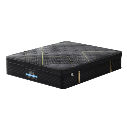 35cm Giselle Mattress Queen Bed Bamboo Pocket Firm Foam.