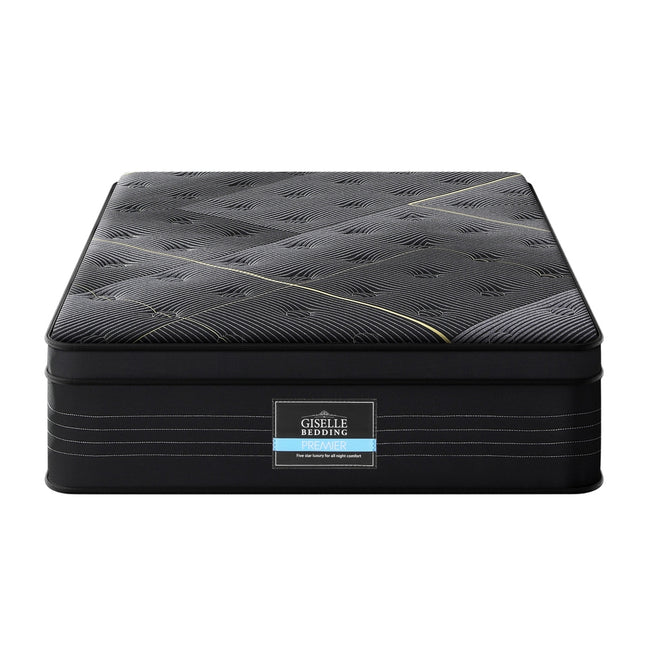 35cm Giselle Mattress Single Bed Bamboo Pocket Firm Foam.