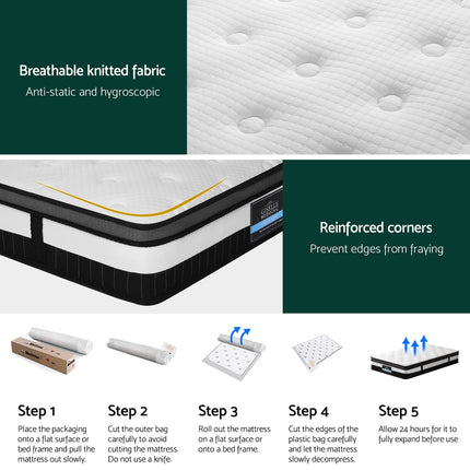 30cm Giselle Mattress Single Size.