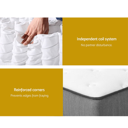 Giselle Bedding 23cm Mattress Extra Firm King.