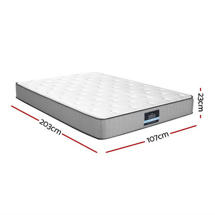 Giselle Bedding 23cm Mattress Extra Firm King Single.