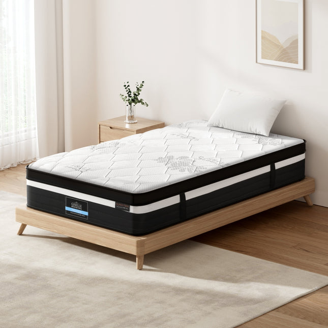 Giselle Bedding 28cm Mattress Super Firm King Single.