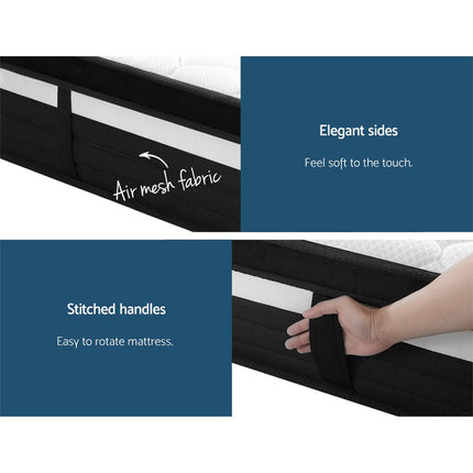 Giselle Bedding 28cm Mattress Super Firm Queen.