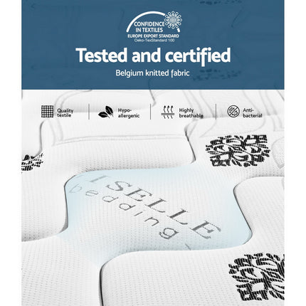 Giselle Bedding 35cm Mattress Cool Gel Memory Foam Queen.