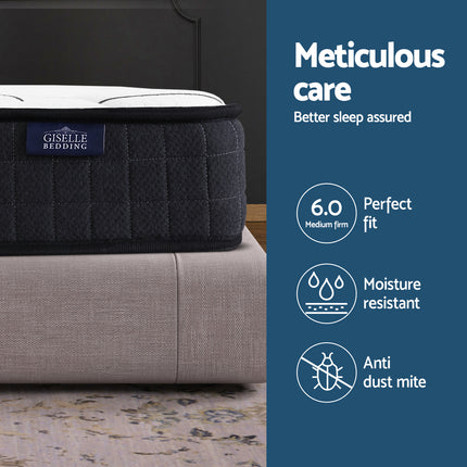 Giselle Bedding 16cm Mattress Medium Firm King Single.
