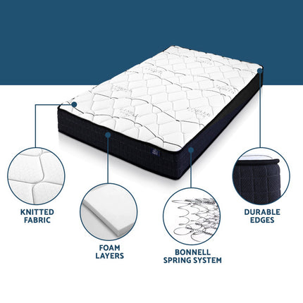 Giselle Bedding 16cm Mattress Medium Firm King Single.