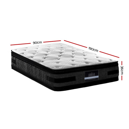 Giselle Bedding 36cm Mattress Cool Gel Memory Foam Single.