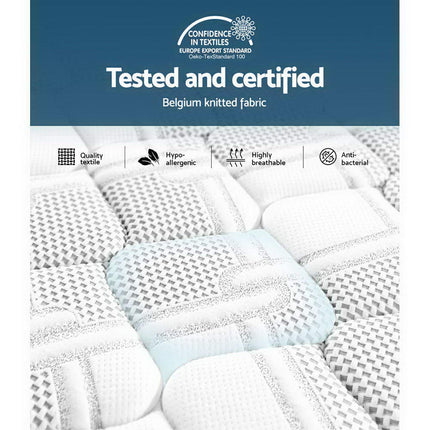 Giselle Bedding 36cm Mattress Cool Gel Memory Foam Single.